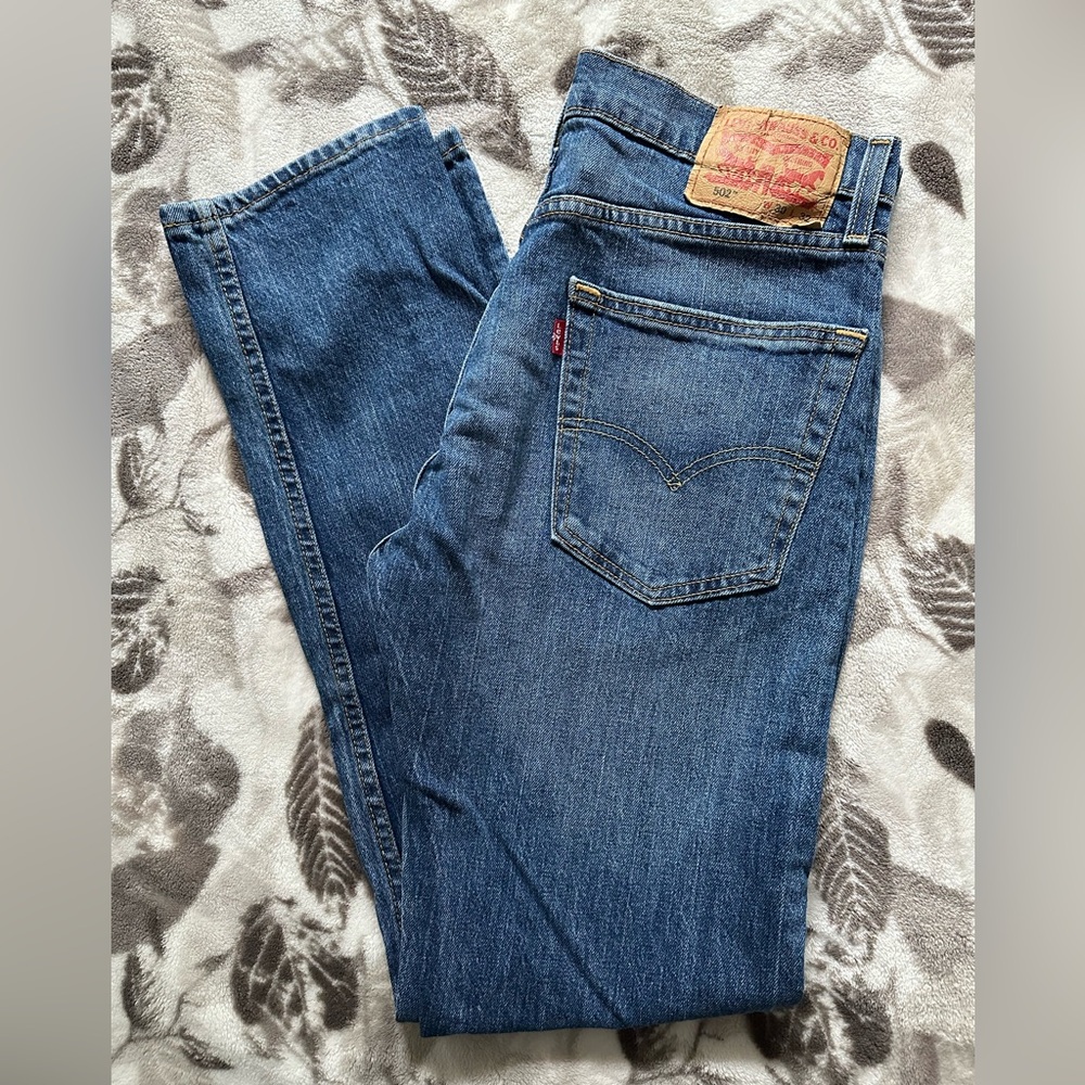Levi's 502 Taper Fit Jeans Size 30